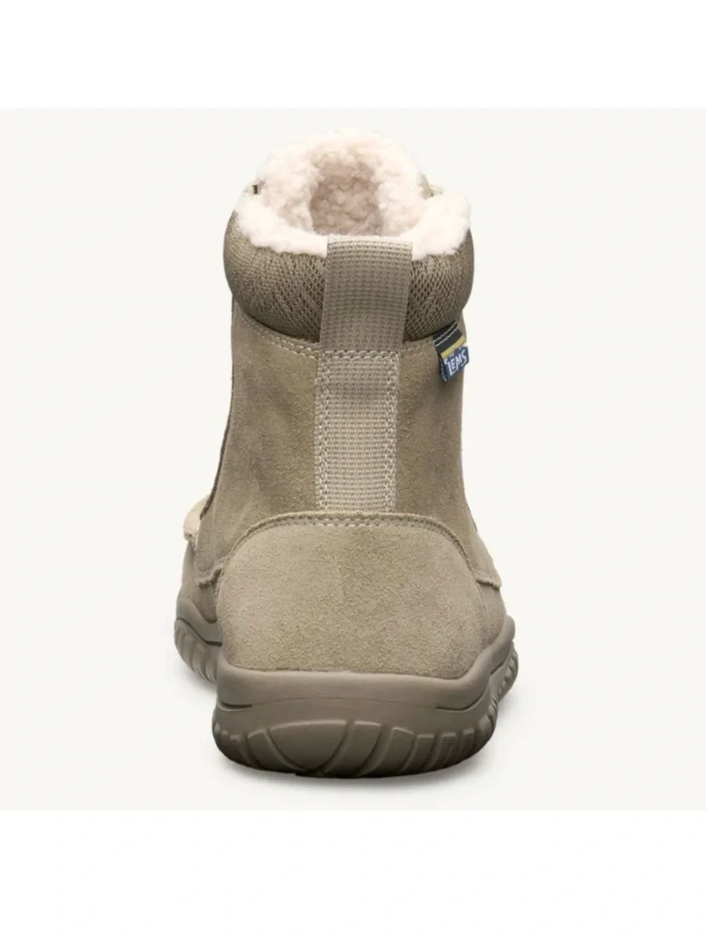 Lems Telluride Leather Lace-Up Boots in Limestone